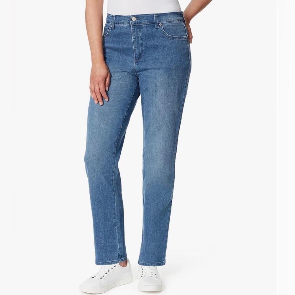 Gloria Vanderbilt Amanda Classic High Rise Tapered Jean Petite Denim Pants
